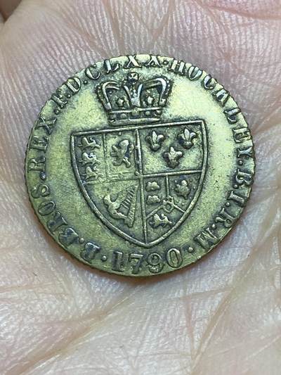 2025年第八十七场(总第一百一十三场）外国好品散币(免佣金) - 英国🇬🇧1790年铜制半几尼(后铸工艺品)