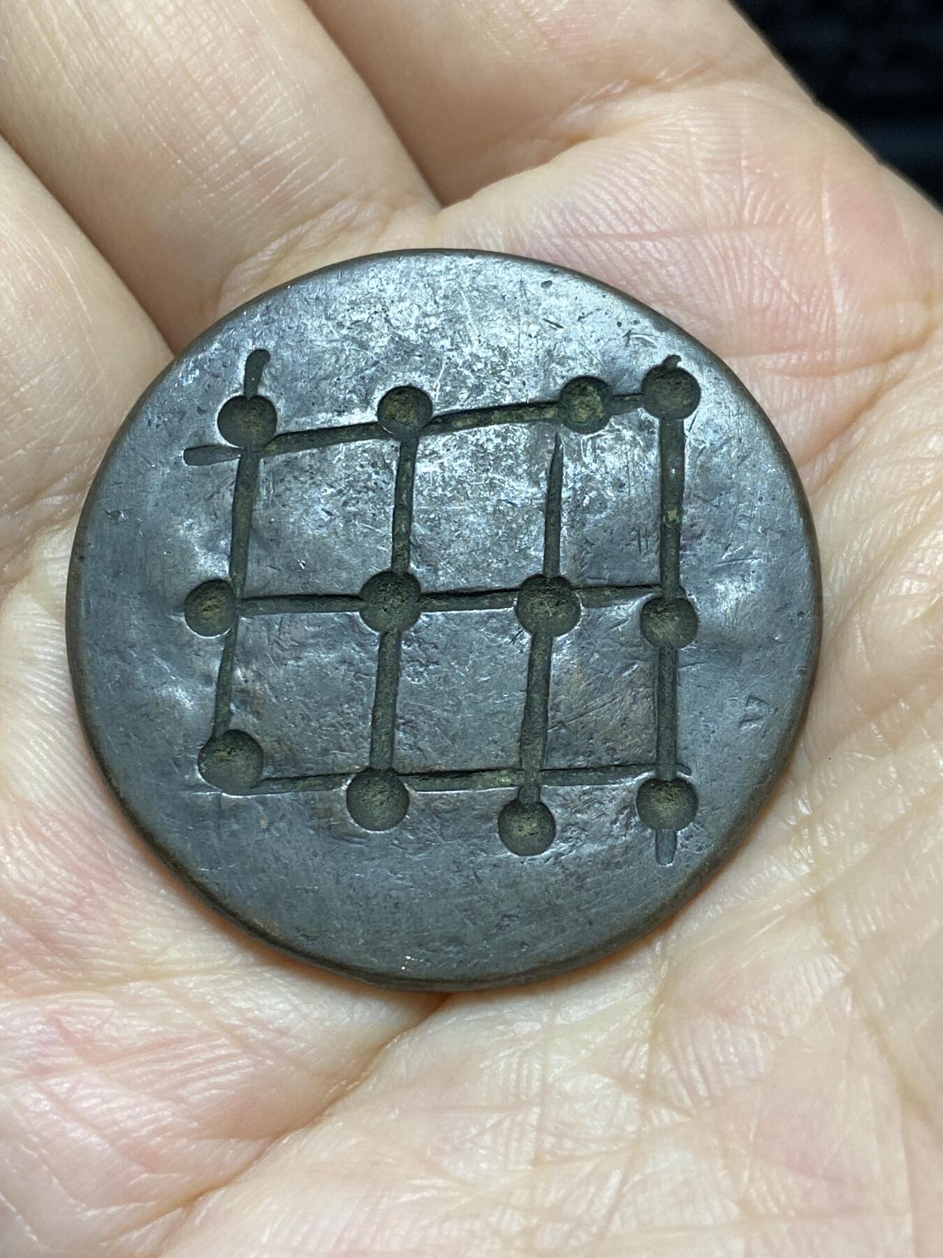 2025年第八十七场(总第一百一十三场）外国好品散币(免佣金) 刻花老铜币