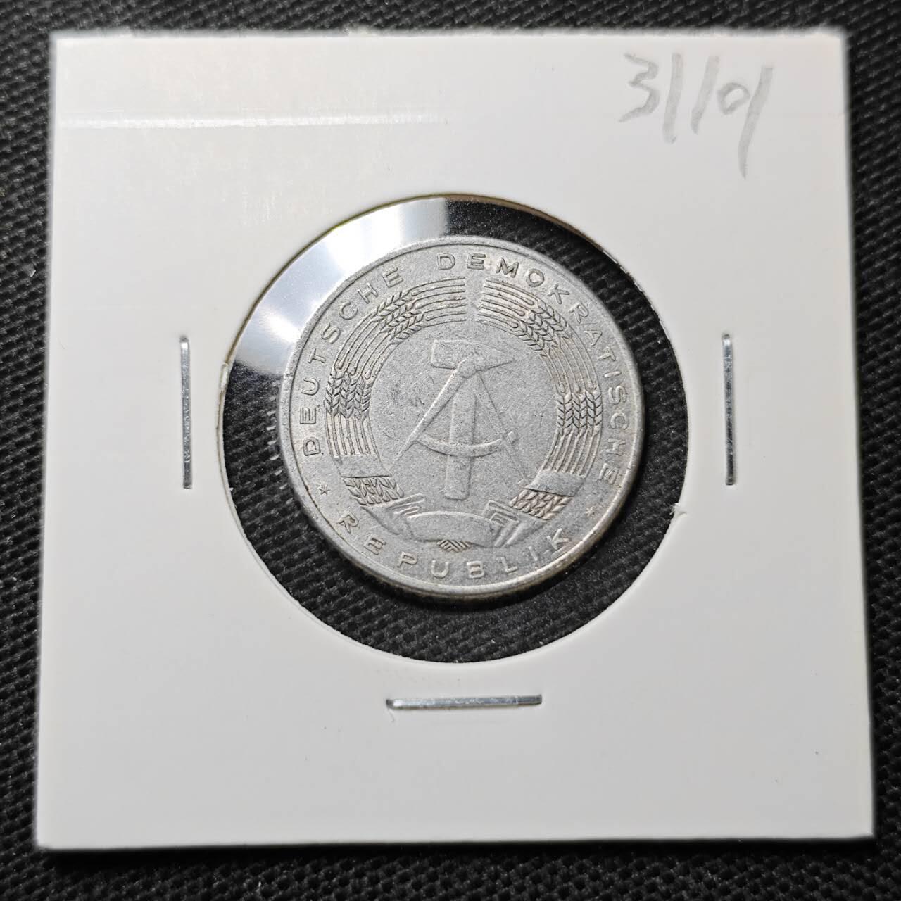 KK钱币收藏小铺 第331期 2月预留时间 周末发货 东德50芬尼 