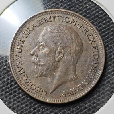 KK钱币收藏小铺 第331期 2月预留时间 周末发货 - 1926英国1法新铜币 