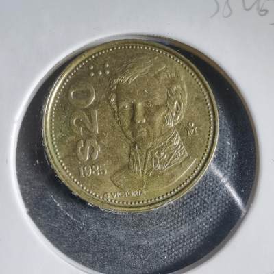 沼泽如烟--第833场 - 墨西哥1985年20比索