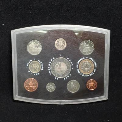 【铜匠收藏】★第125加场★精品币章场，200包邮，不满200.支付运费5元。《接受代拍 代送NGC评级》 - 英国 千禧年 共10枚 精致套币