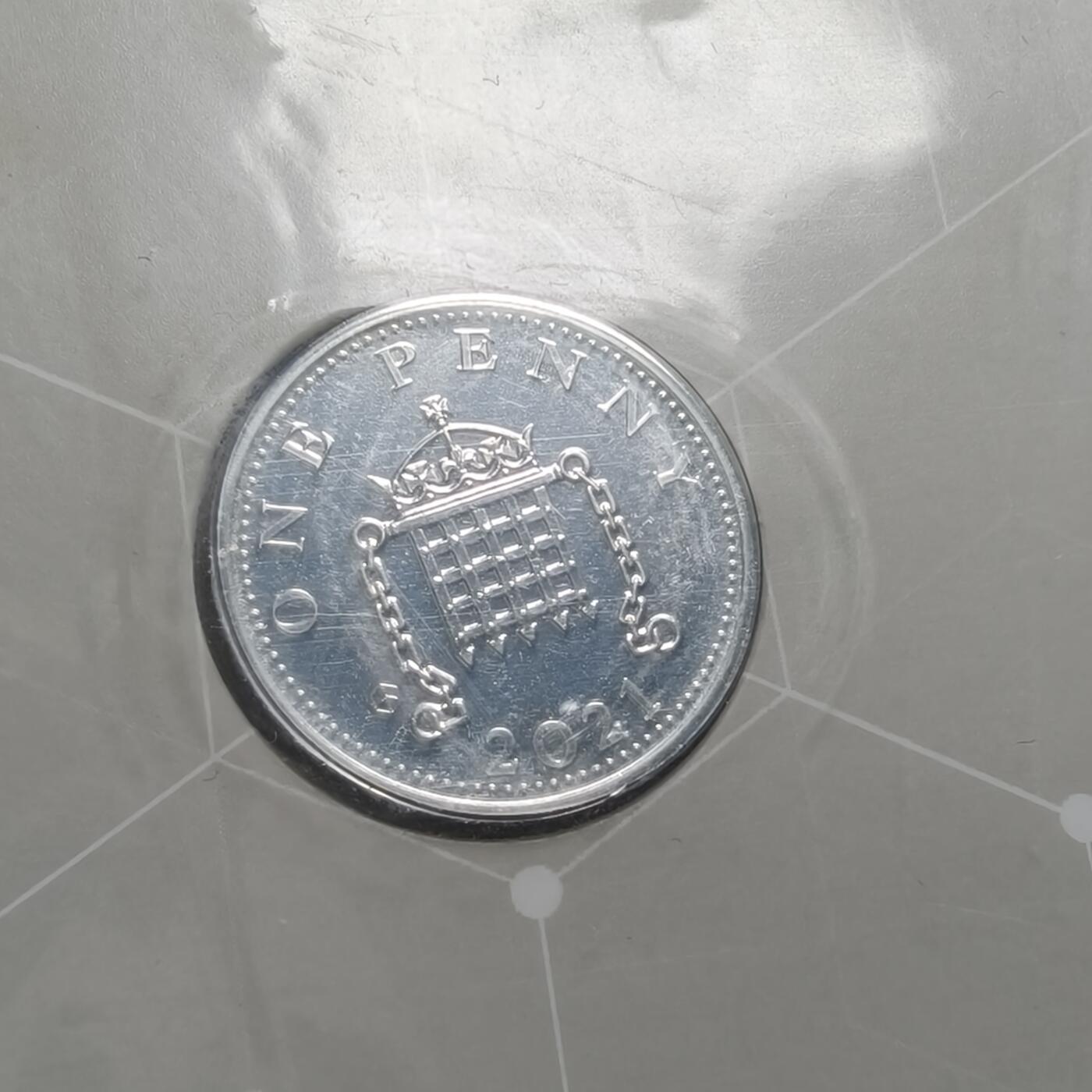 【铜匠收藏】★第125加场★精品币章场，200包邮，不满200.支付运费5元。《接受代拍 代送NGC评级》 英国 2021年 1便士 银币