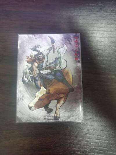 光影卡牌第22期，各家亲签，各家套卡，持续收拍品 - 张建东水浒，孙新水墨粗闪，首编001/009