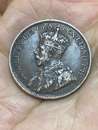 2025年第八十七场(总第一百一十三场）外国好品散币(免佣金) 细节好品–加拿大🇨🇦1917年1分(乔治五世第二版)