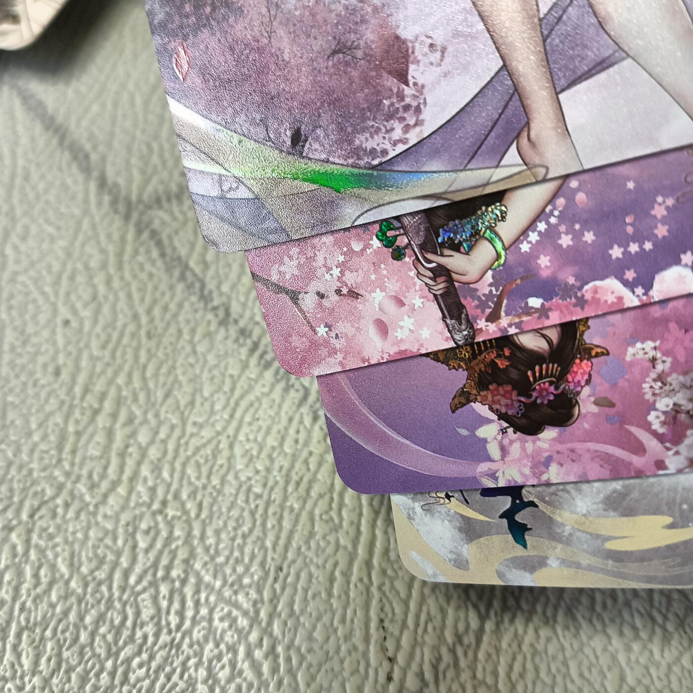 花开卡拍第37期（9月7号周日截拍，品控勿拍!!!拍品不寄存，运费5元，自制卡难免瑕疵，可能存在轻微撞角爆边等出厂瑕疵，品控介意勿拍！）