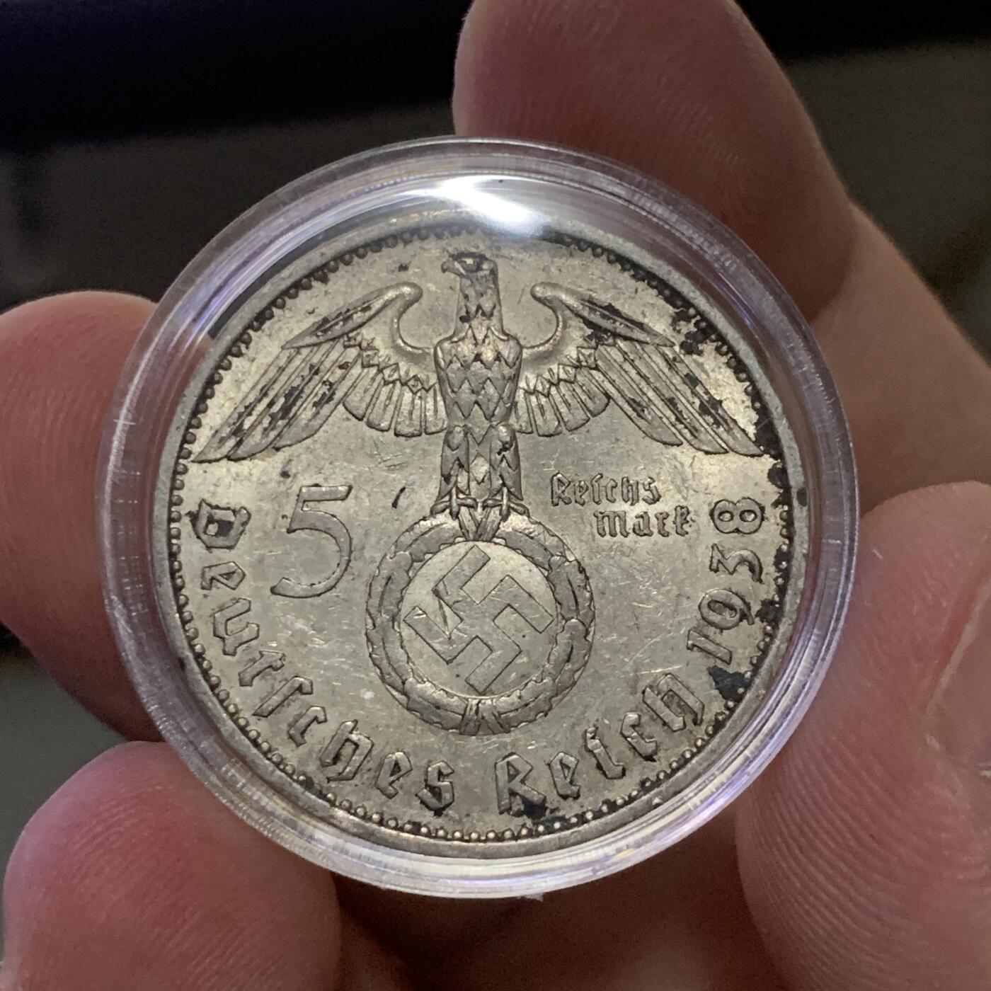 德国兴登堡5马克带字