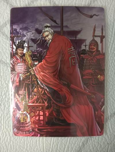 花开卡拍第37期（9月7号周日截拍，品控勿拍!!!拍品不寄存，运费5元，自制卡难免瑕疵，可能存在轻微撞角爆边等出厂瑕疵，品控介意勿拍！） - 鼎好卡牌 新著三国 光刻司马懿