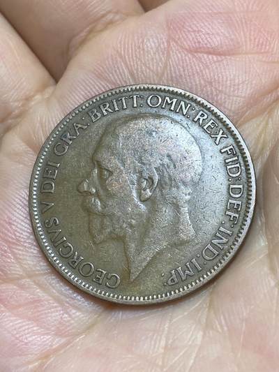 2025年第八十七场(总第一百一十三场）外国好品散币(免佣金) 英国🇬🇧1927年1便士(乔治五世第二版，关门年仅发行2年)