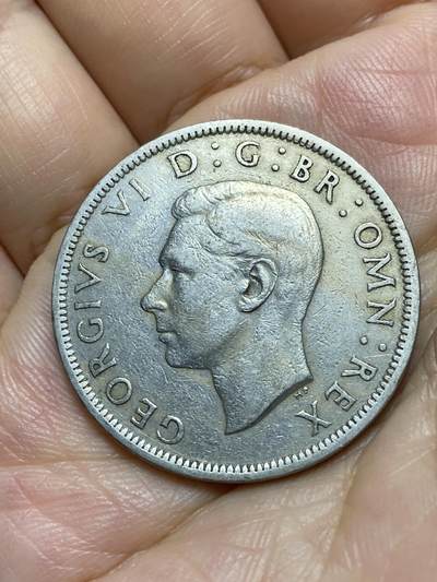 2025年第八十七场(总第一百一十三场）外国好品散币(免佣金) 英国🇬🇧1950年半克朗(乔治六世第三版)