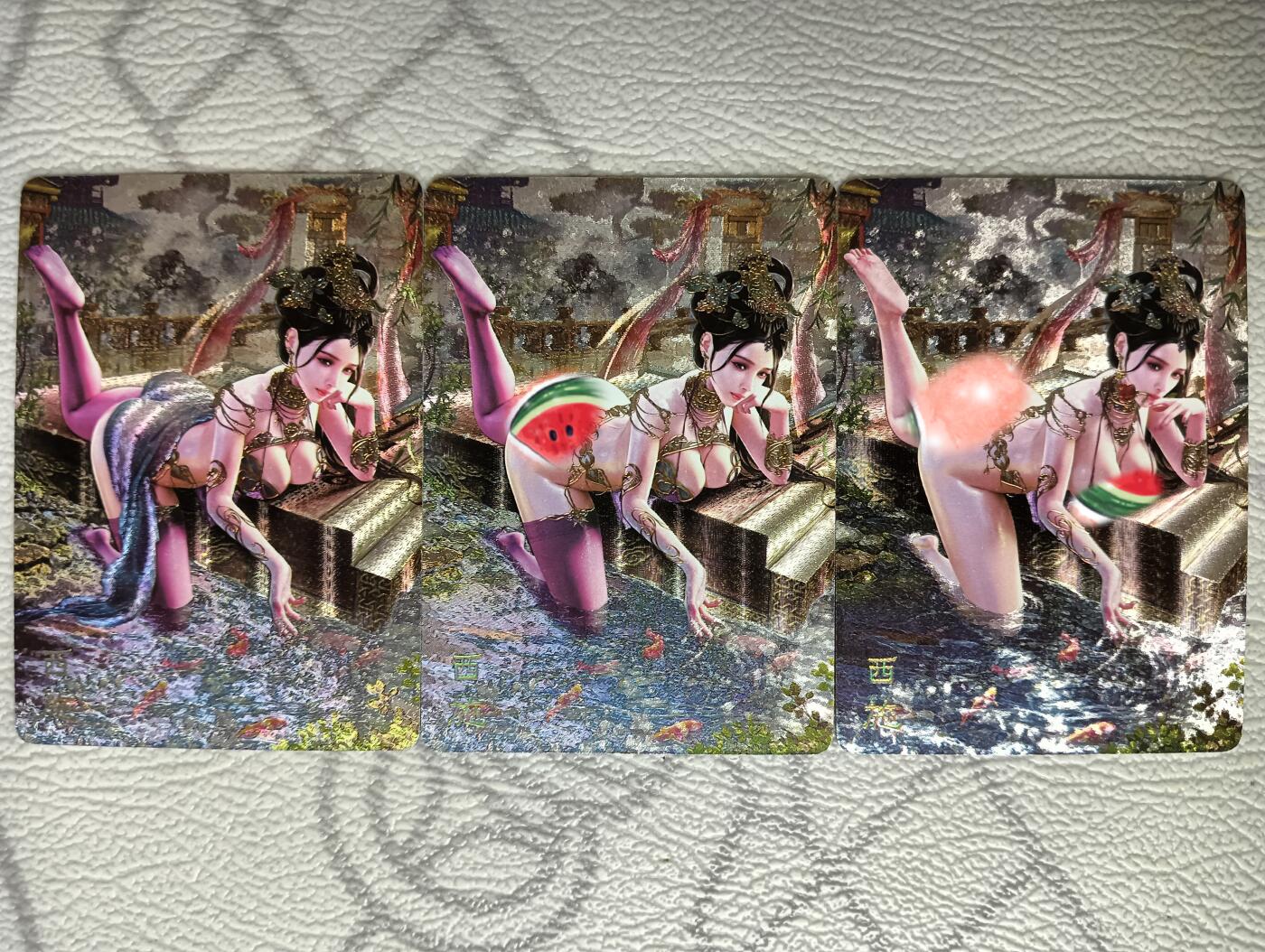 花开卡拍第37期（9月7号周日截拍，品控勿拍!!!拍品不寄存，运费5元，自制卡难免瑕疵，可能存在轻微撞角爆边等出厂瑕疵，品控介意勿拍！）