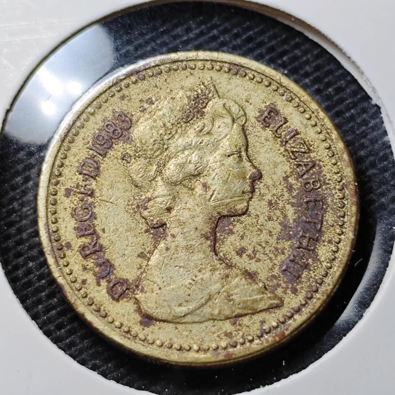 KK钱币收藏小铺 第331期 2月预留时间 周末发货  英国1镑