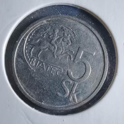 沼泽如烟--第833场 - 斯洛伐克1994年5克朗