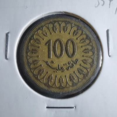 沼泽如烟--第833场 - 突尼斯1960年100米利姆
