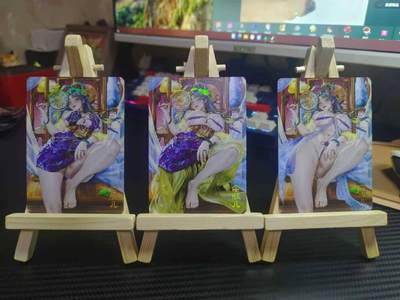 丫丫卡拍第5期（周日20：30截止） - 【焱卡金瓶梅】李瓶儿 彩闪三渐变