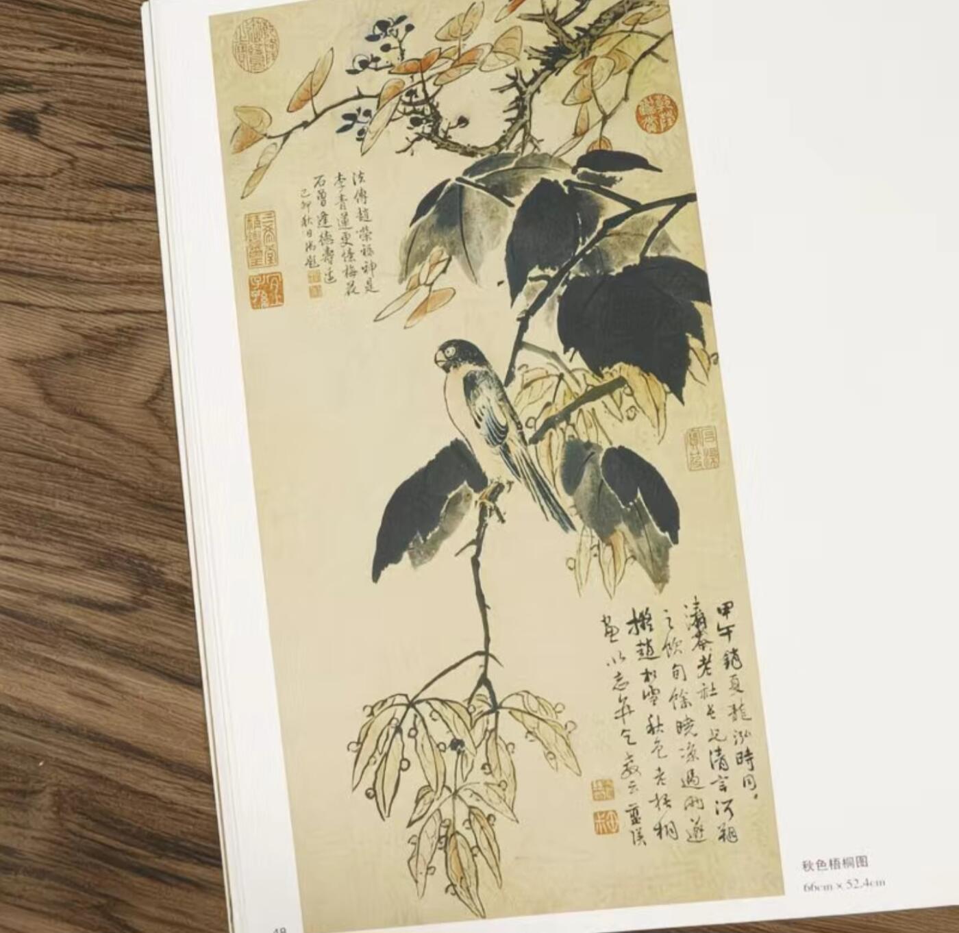 国画名家画册专场 中国画大师糸列蓝瑛画册 全新正版12开大版面铜版纸彩印