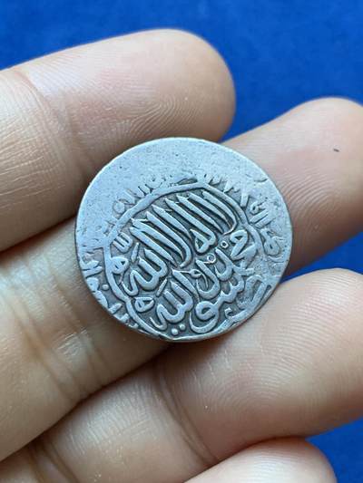 《竞宝斋》第417场 周日，周一，2场连拍 （全场包邮） 中亚帖木儿汗国 天罡银币 4.76克