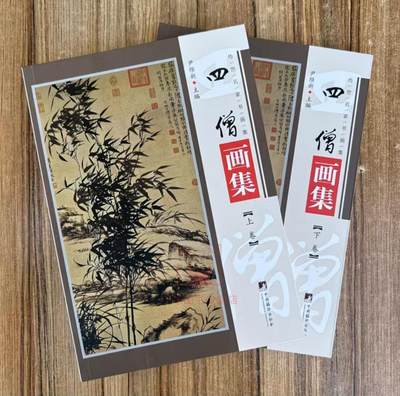 听雨轩名家书画册专场 (全新正版) - 四僧画集 官方正版 铜版彩印上下册
