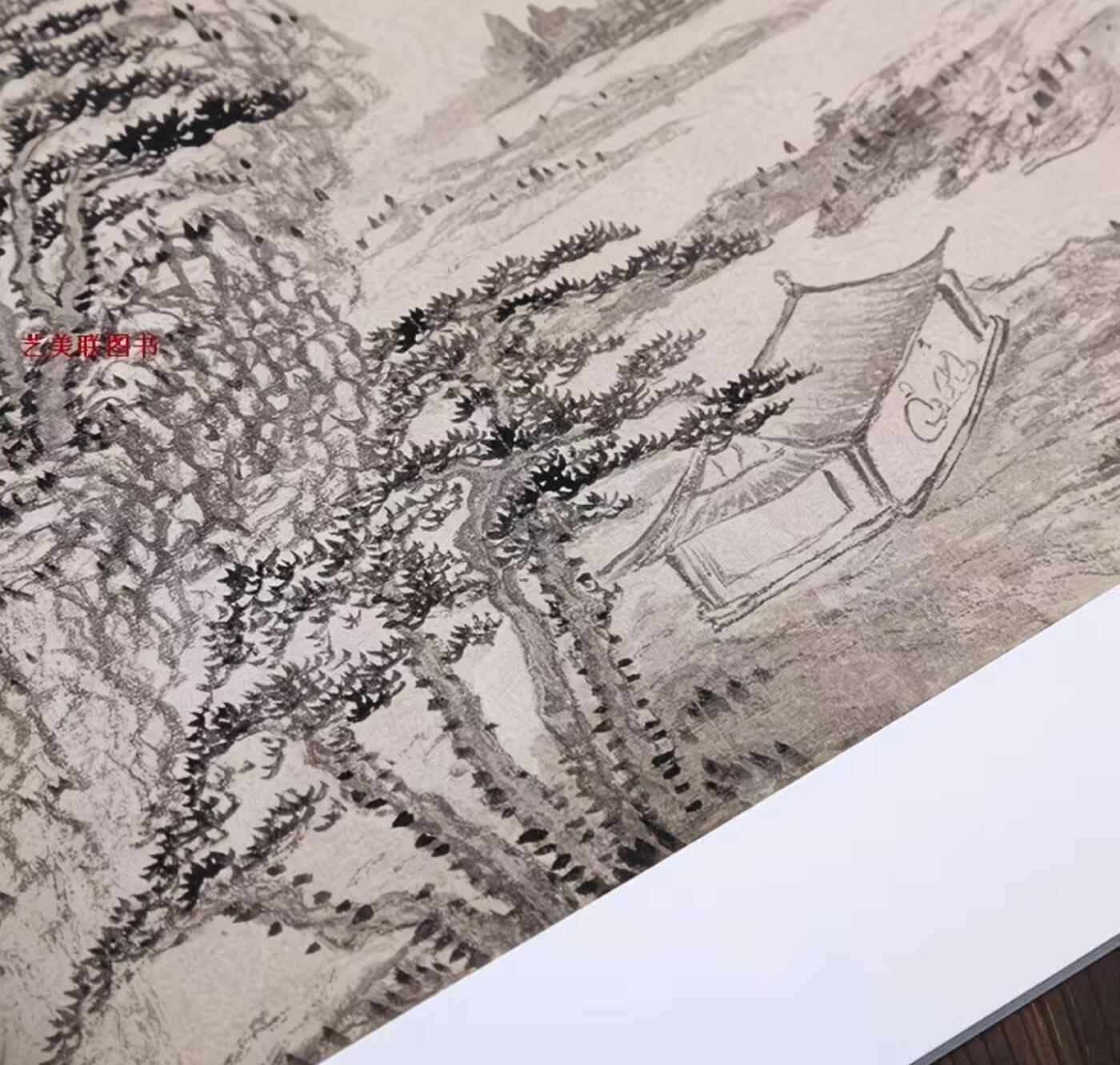 国画名家画册专场 中国画大师糸列梅清画册 全新正版12开大版面铜版纸彩印