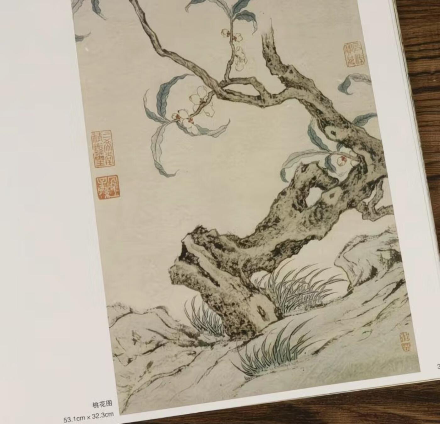 国画名家画册专场 中国画大师糸列文征明画册 全新正版12开大版面铜版纸彩印