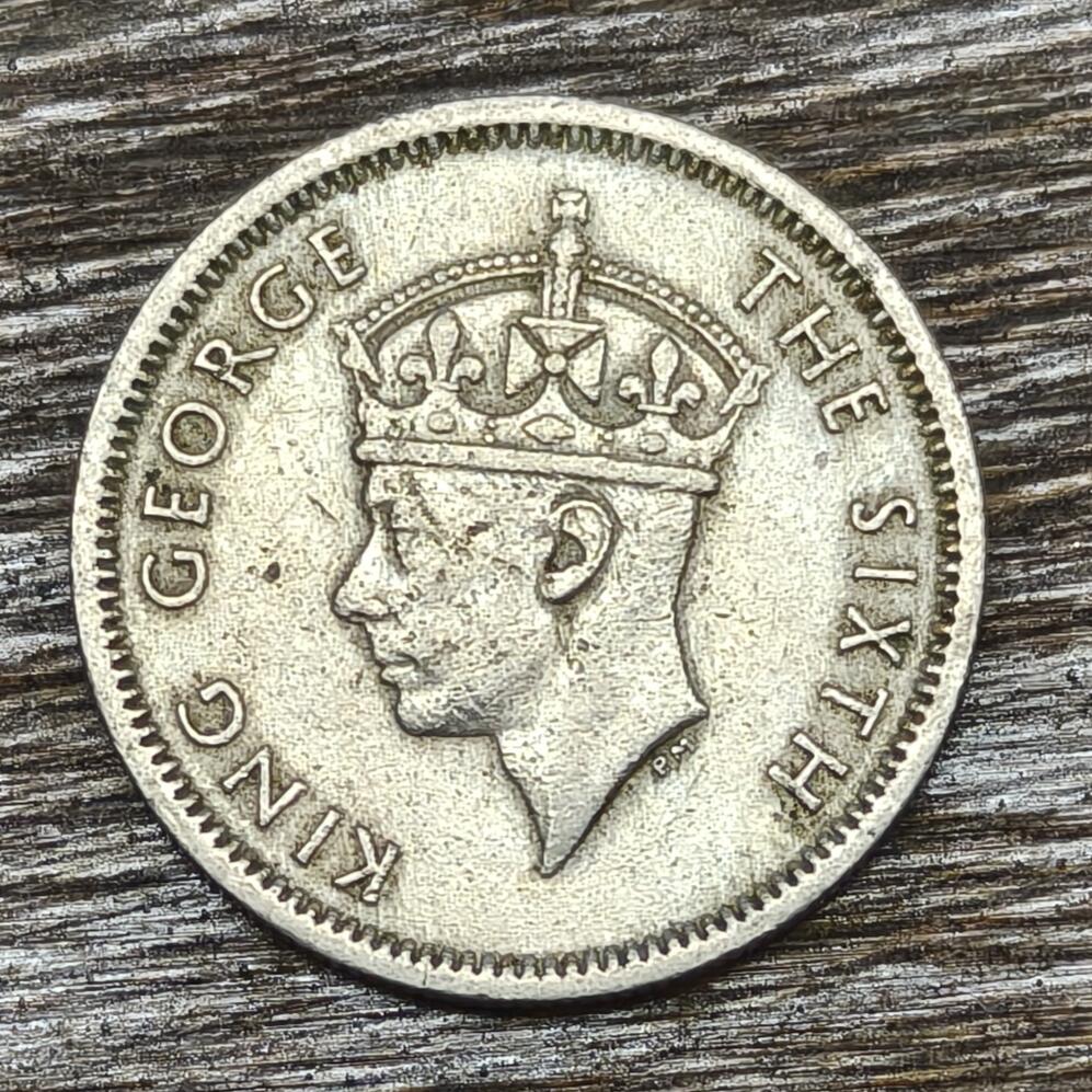 【铜匠收藏】★第130加场★精品币章场，200包邮，不满200.支付运费5元。《接受代拍 代送NGC评级》 英属马来亚 1949年 10分 银币