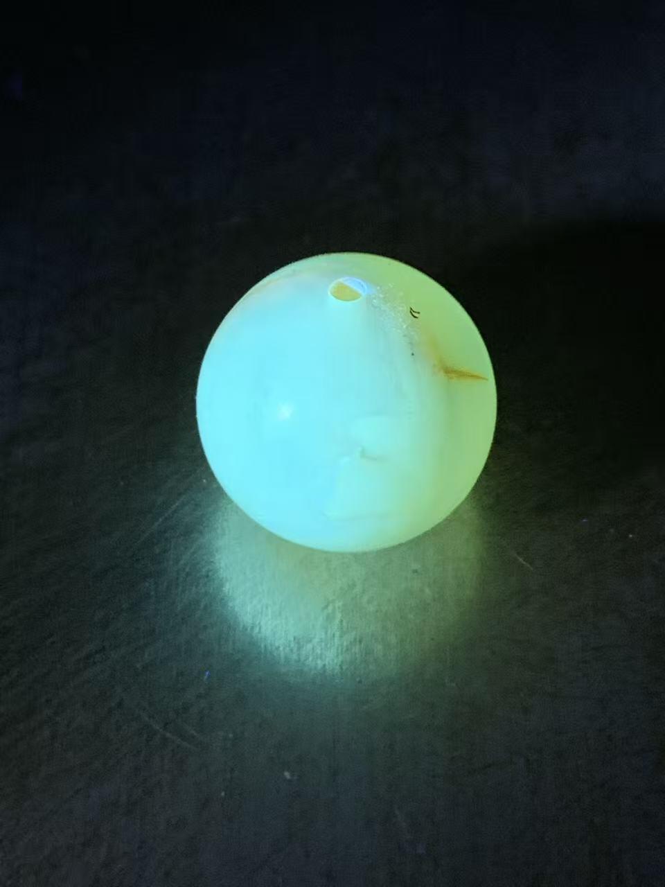 天然俄料原矿蜜蜡通货圆珠一颗，