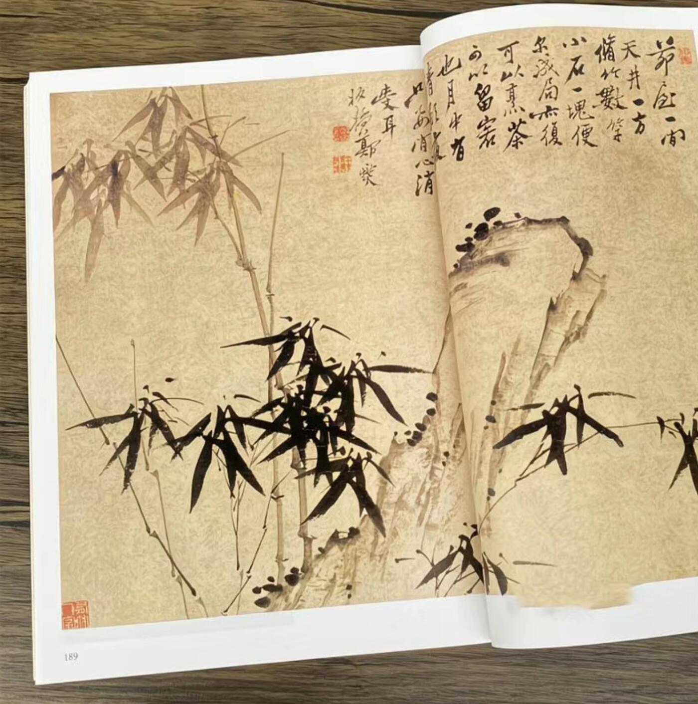 听雨轩名家书画册专场 (全新正版) 郑板桥画集 上下两册 全新正版铜版彩印