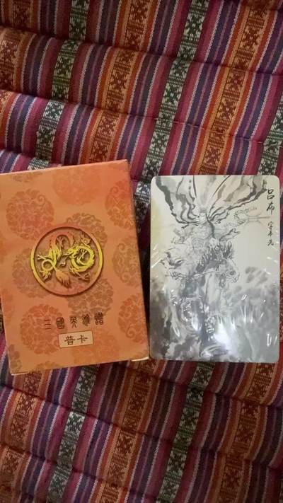光影卡牌第22期，各家亲签，各家套卡，持续收拍品 - 权迎东三国墨稿整套