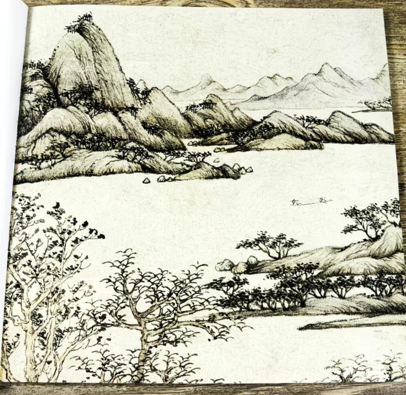 国画名家画册专场 中国画大师糸列王蒙画册 全新正版12开大版面铜版纸彩印
