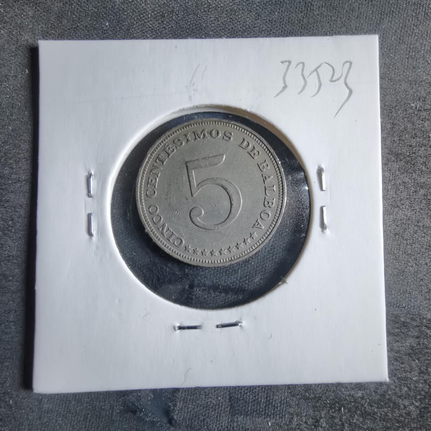 沼泽如烟--第833场 巴拿马1962年五分