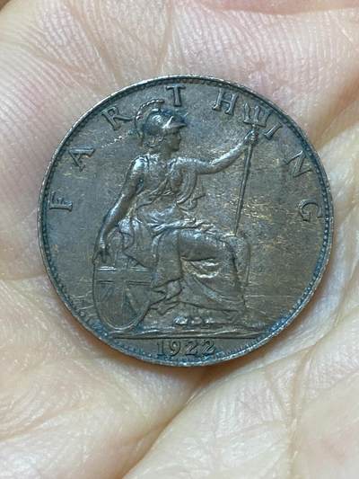 2025年第八十七场(总第一百一十三场）外国好品散币(免佣金) - 英国🇬🇧1922年(乔治五世第二版)
