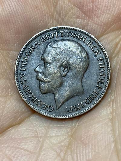 2025年第八十七场(总第一百一十三场）外国好品散币(免佣金) 好品–英国🇬🇧1918年1法新(乔治五世第一版关门年)