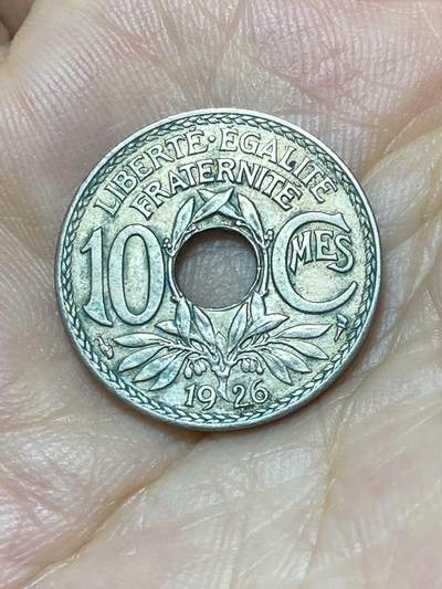 2025年第八十七场(总第一百一十三场）外国好品散币(免佣金) - 法国🇫🇷1926年10生丁