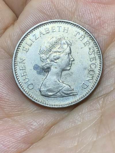 2025年第八十七场(总第一百一十三场）外国好品散币(免佣金) 少见年份–英属泽西岛🇯🇪1980年5新便士(伊丽莎白二世中年花冠，十进制第一版，关门年仅发行2年)