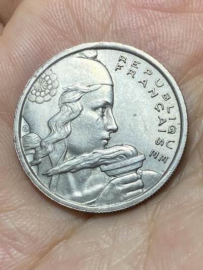 2025年第八十七场(总第一百一十三场）外国好品散币(免佣金) 法国🇫🇷1954年100法郎(B标，博蒙莱罗热造)