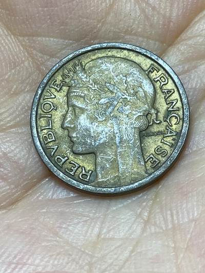 2025年第八十七场(总第一百一十三场）外国好品散币(免佣金) 少见年份–法国🇫🇷1940年50生丁(铝青铜材质版)