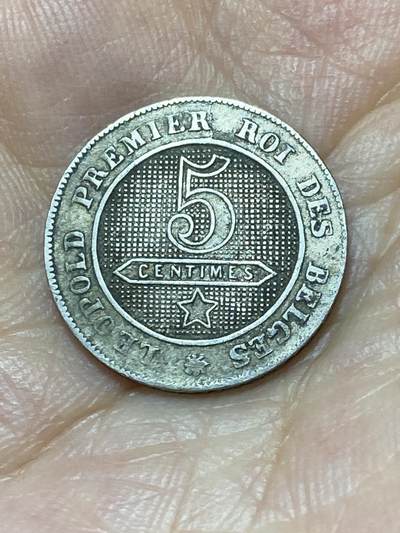 2025年第八十七场(总第一百一十三场）外国好品散币(免佣金) 比利时🇧🇪1862年5生丁(利奥波德一世时期)