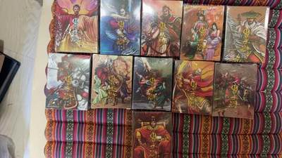 光影卡牌第22期，各家亲签，各家套卡，持续收拍品 - 龙耀水浒典藏全粗第1-5-8-9-10-11-12-13-14-15-16弹，不带特卡，共计11弹，未拆封