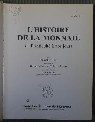 世界钱币章牌书籍专场拍卖11.01 一本关于世界钱币的书4