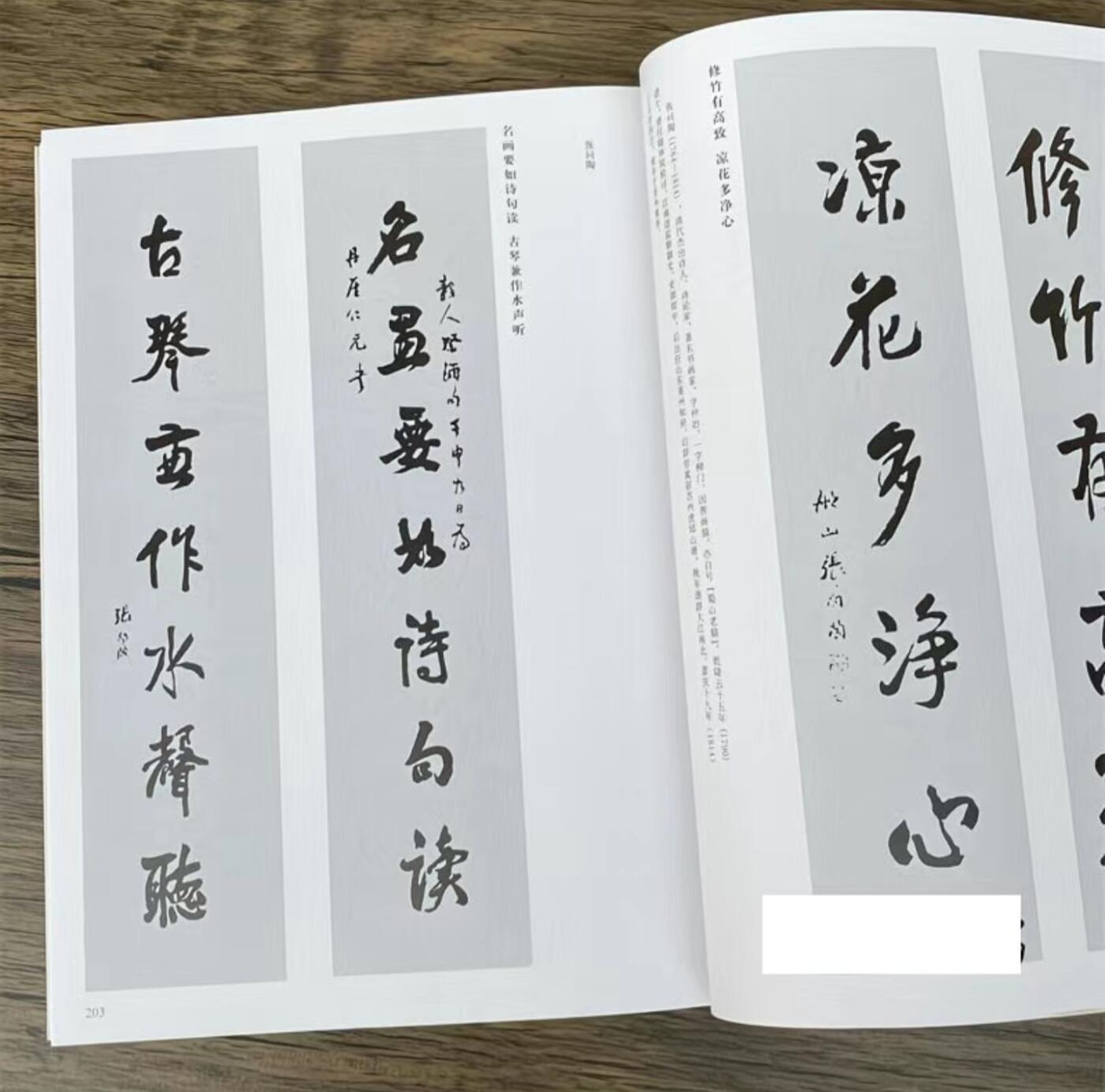 听雨轩名家书画册专场 (全新正版) 楹联书法集 上下两册 全新正版铜版彩印