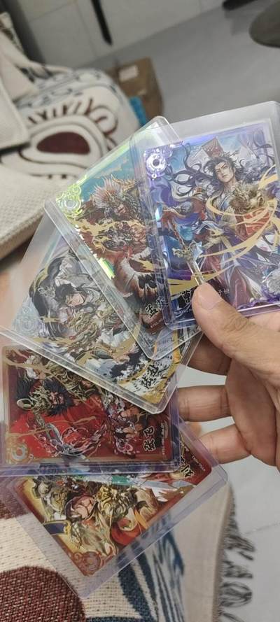 秋原瞳的小店第二十一期（持续收拍，一叶知秋，一夜知秋,妹卡专场） - 卡游三国6弹5连不同，性价比极高