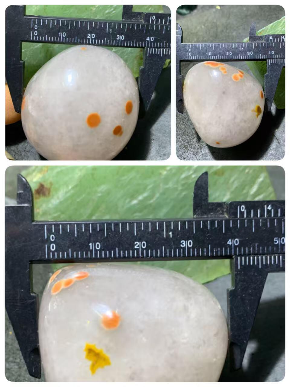 精美高玉化满冰飘天眼气泡纹战国红玛瑙随形把件一个，