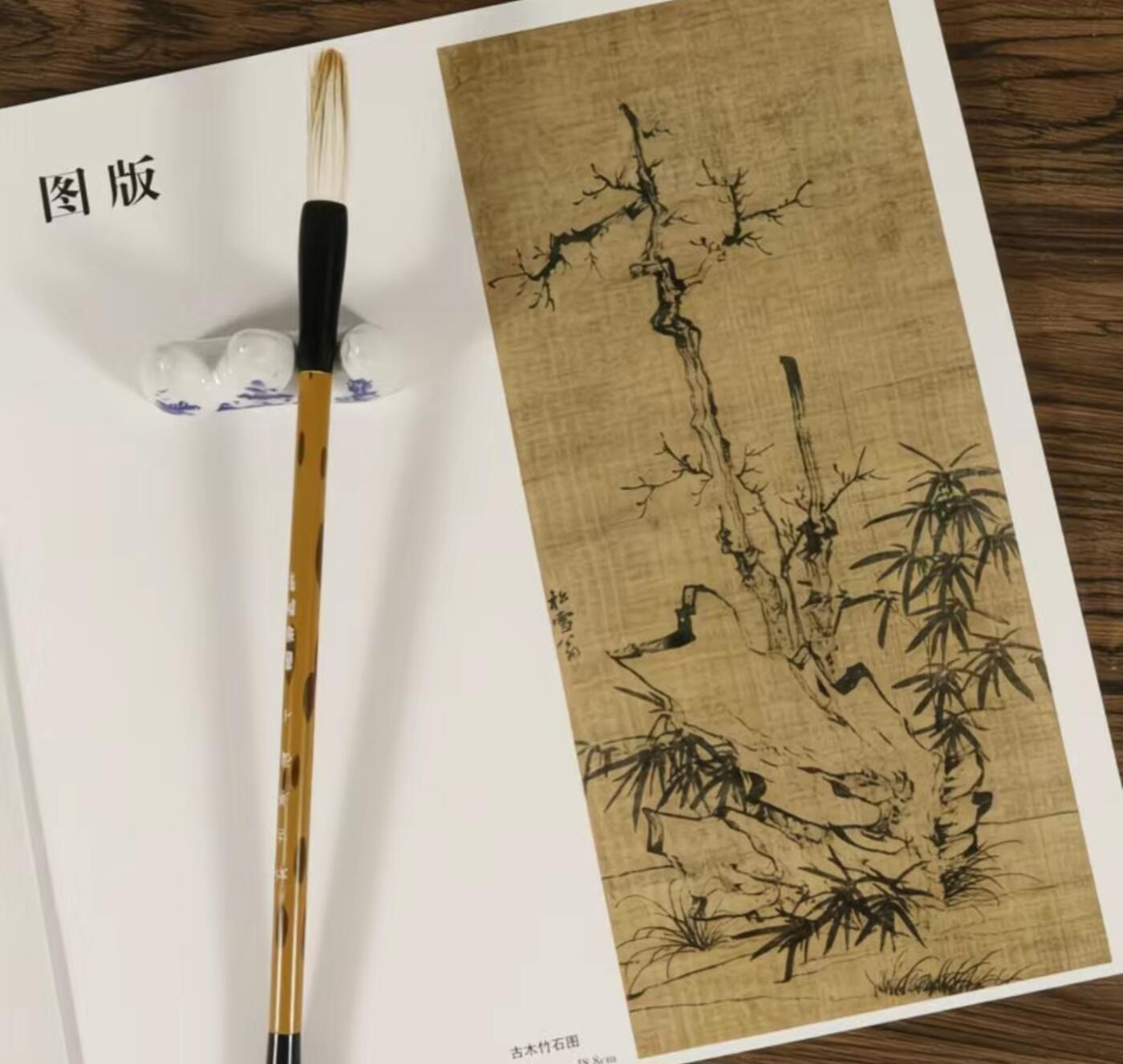 国画名家画册专场 中国画大师糸列赵孟頫画册 全新正版12开大版面铜版纸彩印