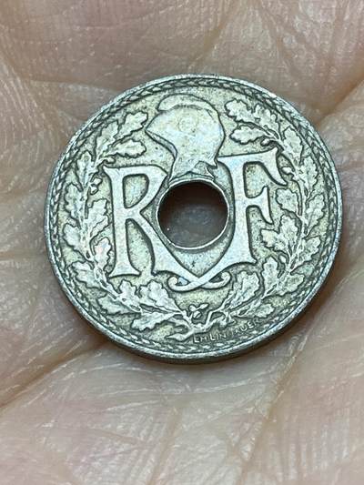 2025年第八十七场(总第一百一十三场）外国好品散币(免佣金) 法国🇫🇷1932年5生丁