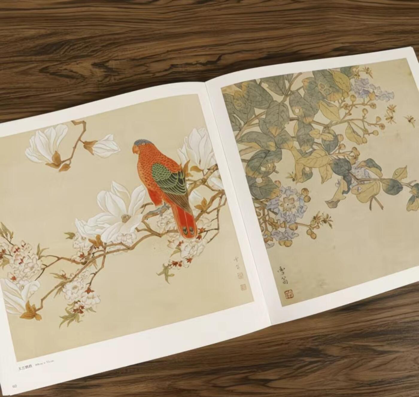 国画名家画册专场 中国画大师糸列陈之佛画册 全新正版12开大版面铜版纸彩印