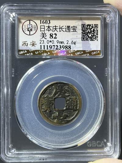 公博传世日本庆长通宝23988 - 公博传世日本庆长通宝23988