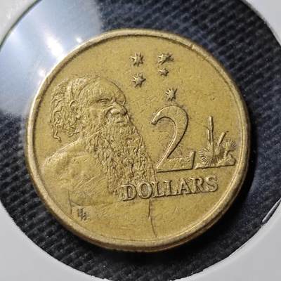 KK钱币收藏小铺 第331期 2月预留时间 周末发货 -  澳大利亚2元