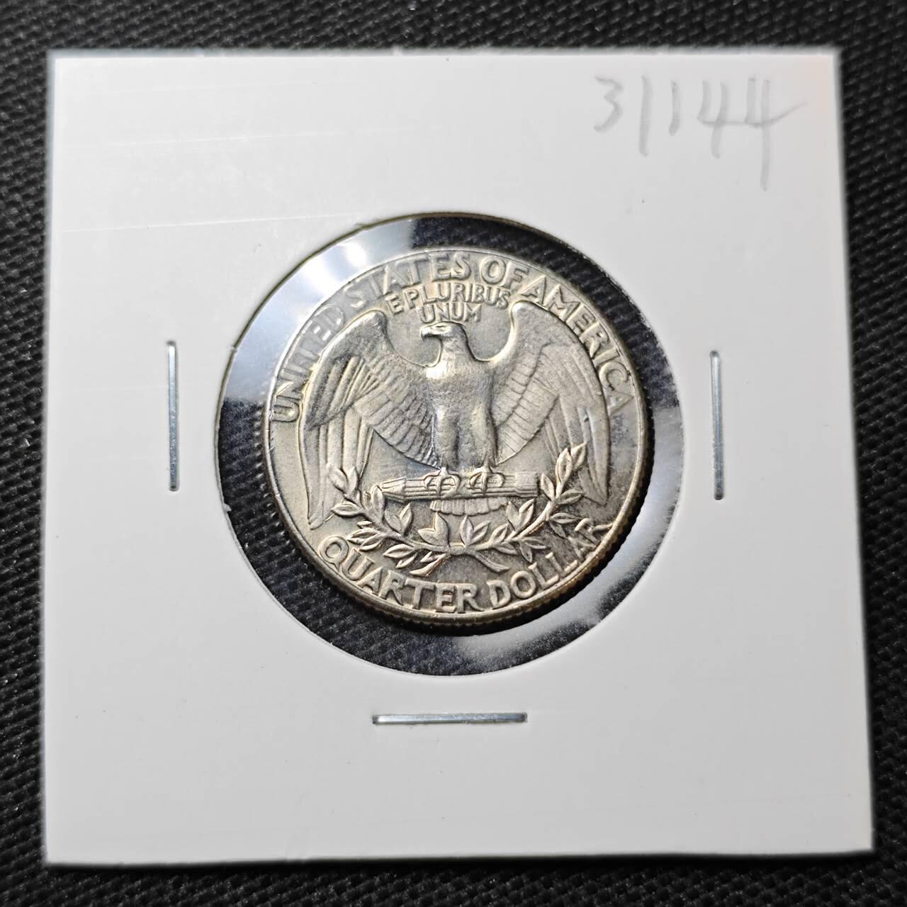 KK钱币收藏小铺 第331期 2月预留时间 周末发货  1973美国25分 好品
