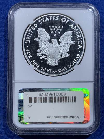 《竞宝斋》第417场 周日，周一，2场连拍 （全场包邮） NGC PF70UC 2017年美国鹰洋自由行走女神1美元精制银币，PROOF精制币，币面清爽干净又漂亮，打制精美，状态一流，冠军分。