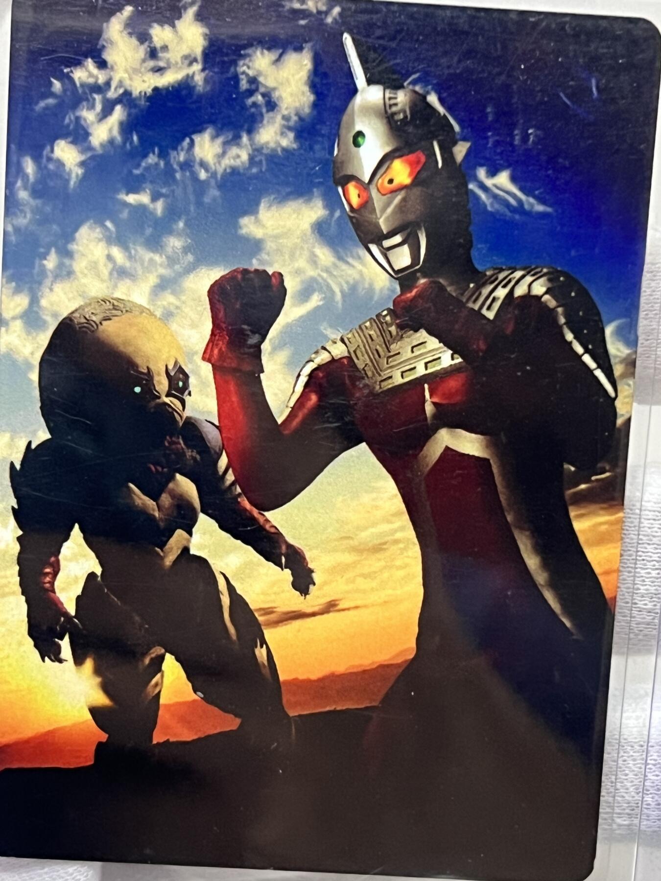 零元拍：RRParks Ultraman Seven  赛文奥特曼 圆谷公司 赛文奥特曼 大战 嘎次星人 铁板卡！ 非常稀有 大比例 市面少见 此卡编号B3 